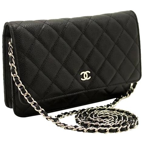 chanel black chain bag|Black Chanel cross body bag.